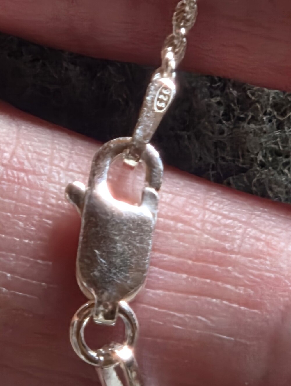 925 Moonstone Necklace - Picture 2 of 3